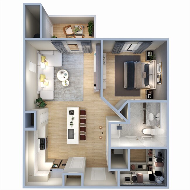 Unit AUCMWQ 3065 floor plan